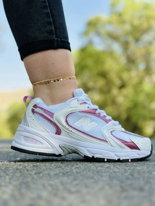 کتونی نیوبالانس 530 سفید بنفش