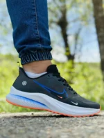 کفش نایک آلفازوم خاکستری با زیره نارنجی