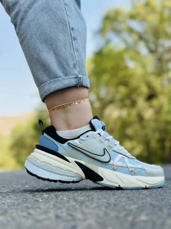 کتونی نایک کشلون-Cushlon آبی روشن