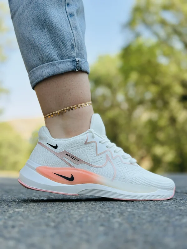 کفش نایک مدل zoom a160 سفید نارنجی