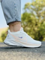 کفش نایک zoom زوم رنگ کرم صورتی