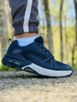 کتونی اسکیچرز max protect goodyear - مکس پروتکت سرمه ای