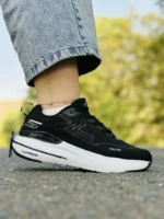 کفش اسکیچرز مدل max road 6 مشکی با زیره سفید