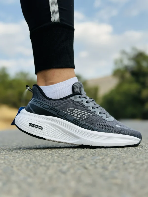 کتونی اسکیچرز مدل Terminus Sneaker-ترمینوس طوسی