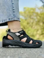 صندل هومتو مدل 740977B رنگ مشکی